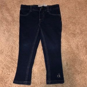 Calvin Klein toddler girl jeans